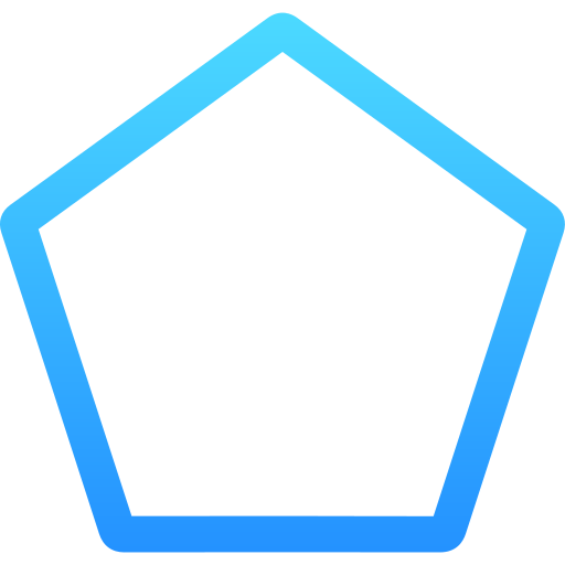 pentagone Icône gratuit
