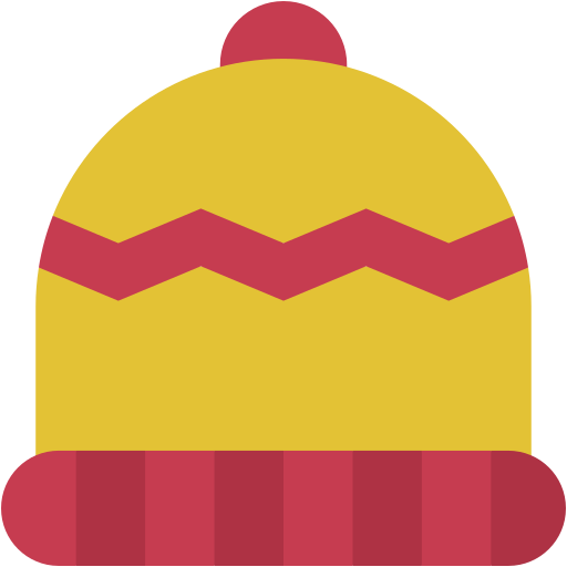 sombrero de invierno icono gratis