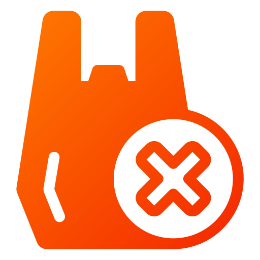 sin plástico icono gratis