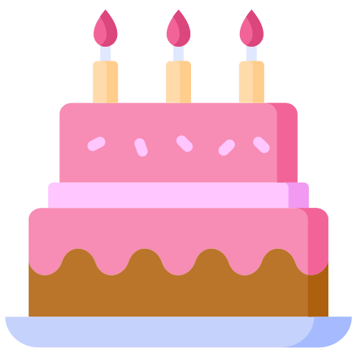 Birthday cake Generic Flat icon