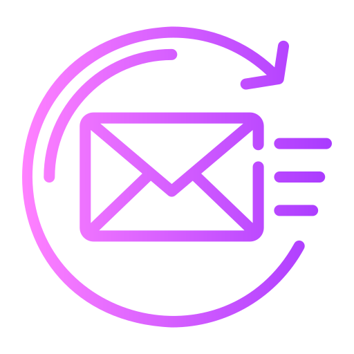 Email Generic gradient outline icon