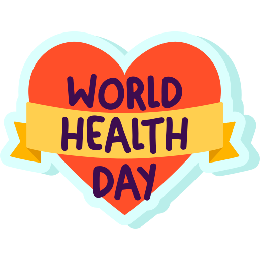 World health day free sticker