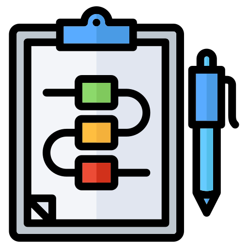 Icono De Plan De Negocios Generic Color Lineal Color