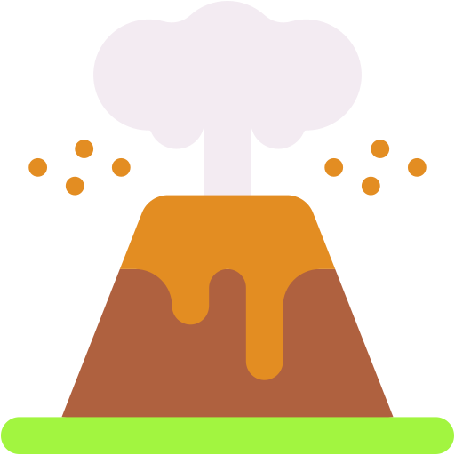 volcán icono gratis