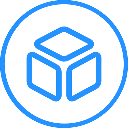 Cube Generic color outline icon