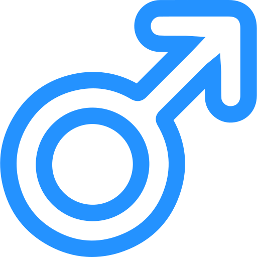 Male Generic color outline icon