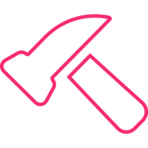 martillo icono gratis