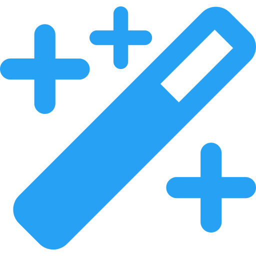 varita mágica icono gratis