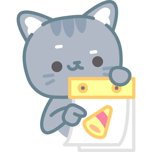 Cat free sticker Cat free sticker