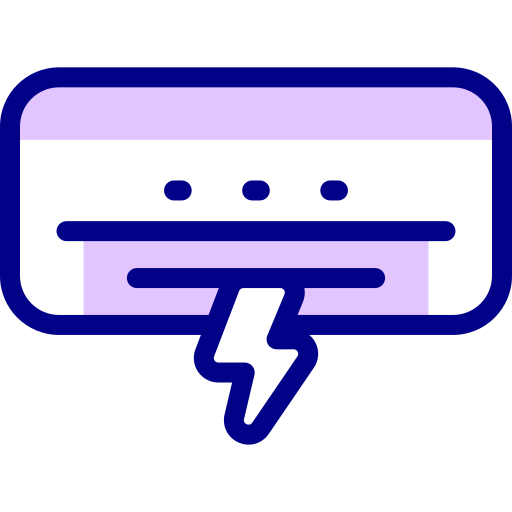 Air conditioning Detailed Mixed Lineal color icon