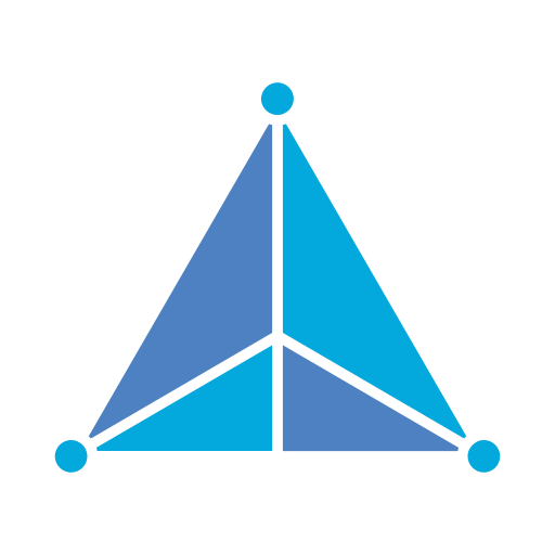 Triangle Generic color fill icon