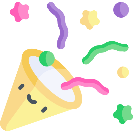 confettis Icône gratuit