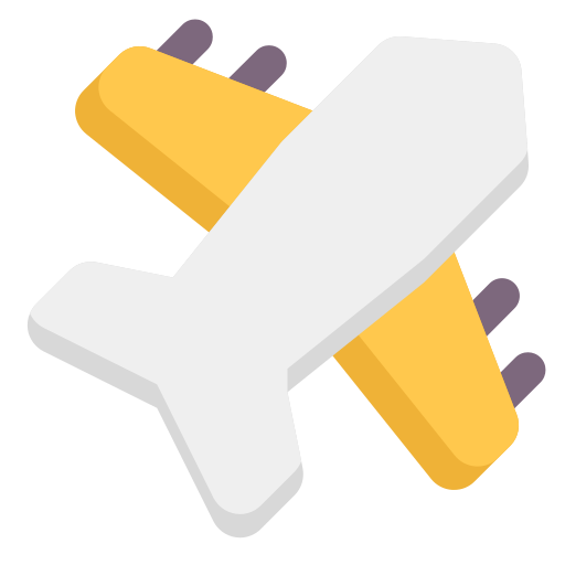 Airplane free icon