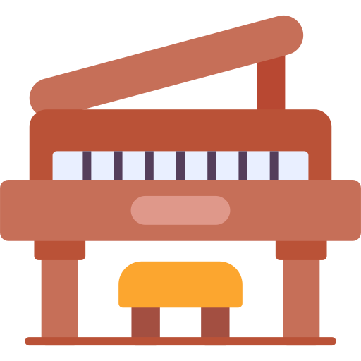 Piano Generic Color Fill Icon