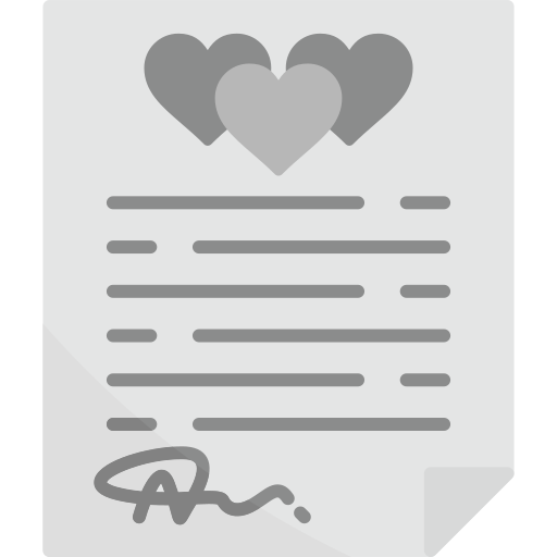 contrat de mariage Icône gratuit contrat de mariage Icône gratuit