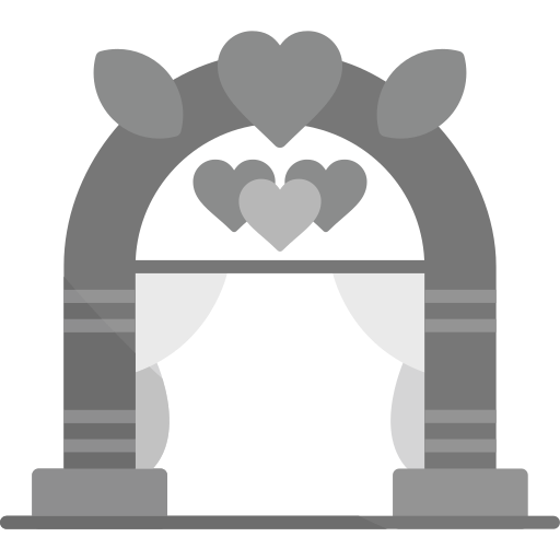 arco de boda icono gratis