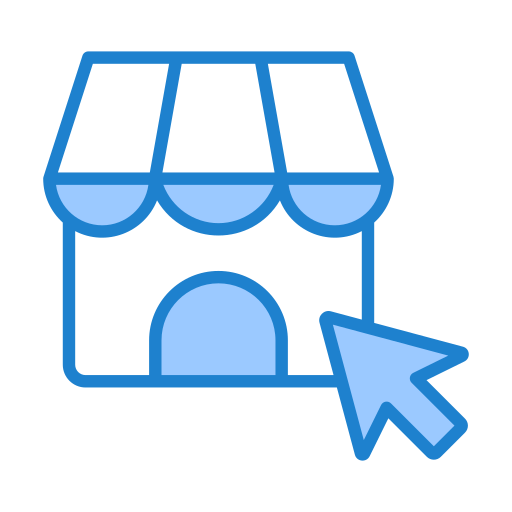 tienda en línea icono gratis