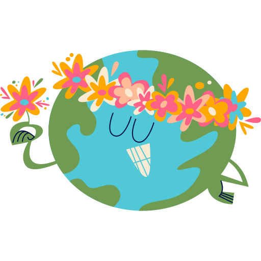 dia da terra grátis figurinha