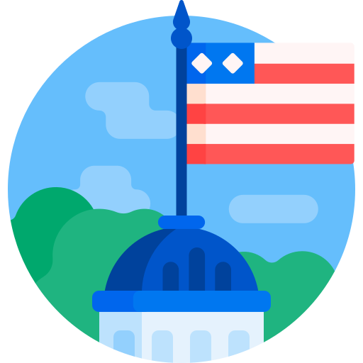 drapeau américain Icône gratuit drapeau américain Icône gratuit