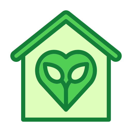 Eco house free icon Eco house free icon