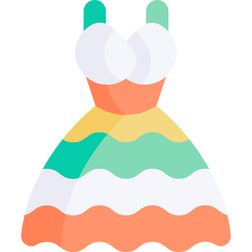 드레스 무료 아이콘