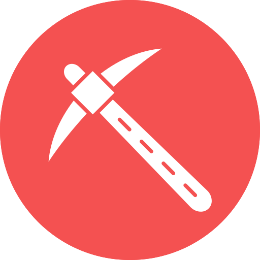 Pickaxe Generic Color Fill Icon