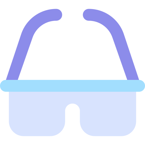 lentes de seguridad icono gratis