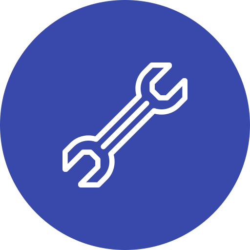 llave inglesa icono gratis