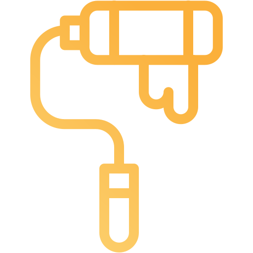 rodillo icono gratis