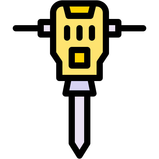 Jackhammer Generic color lineal-color icon