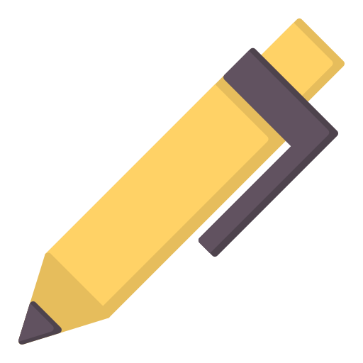 Pen Generic color fill icon