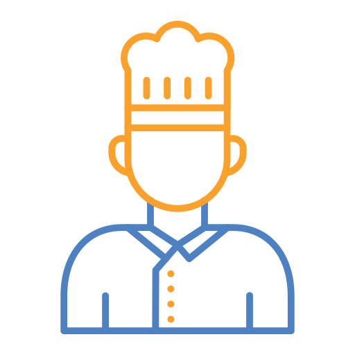 Chef Generic color outline icon