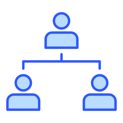 estructura de organización icono gratis