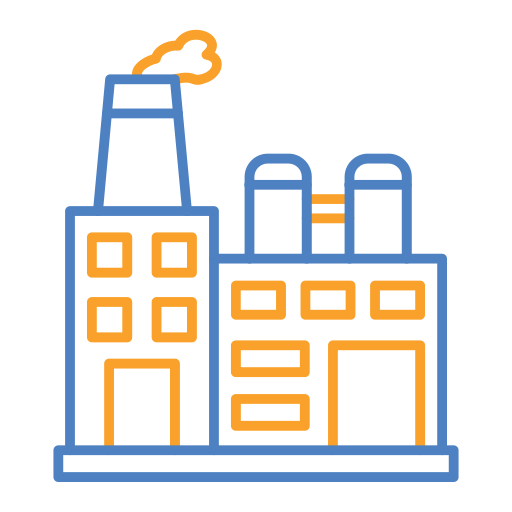 Factory Generic color outline icon