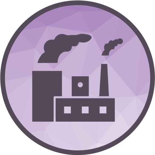 Factory Generic color outline icon