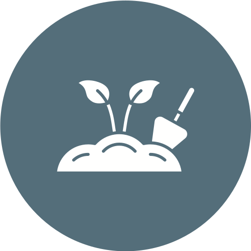 plantando icono gratis