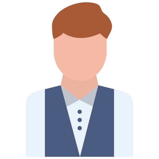 Waiter free icon Waiter free icon