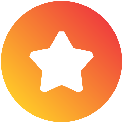 Star Generic gradient fill icon