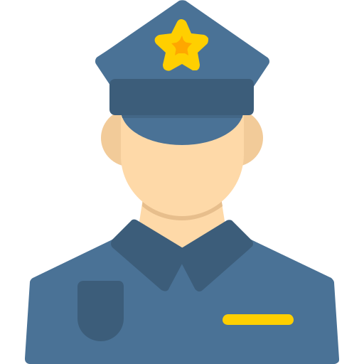 Policeman Generic color fill icon