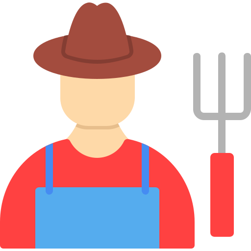 agricultor icono gratis