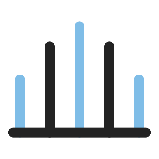 grafico icono gratis