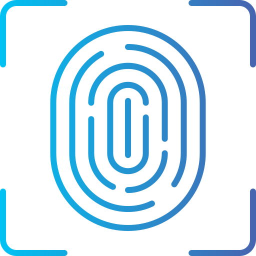 biometría icono gratis