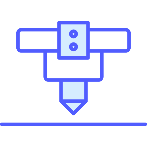 impresión 3d icono gratis