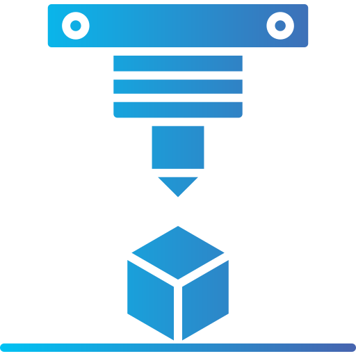 impresión 3d icono gratis