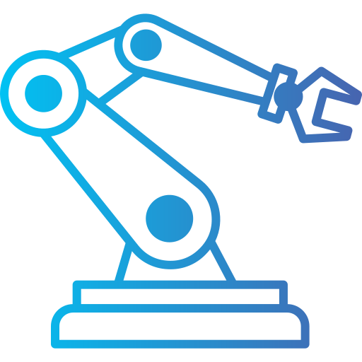 Robotic arm Generic gradient fill icon