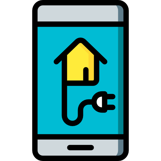 casa inteligente icono gratis