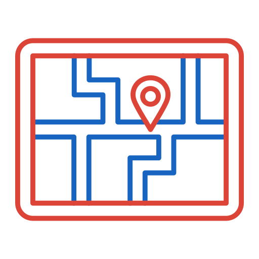Map free icon