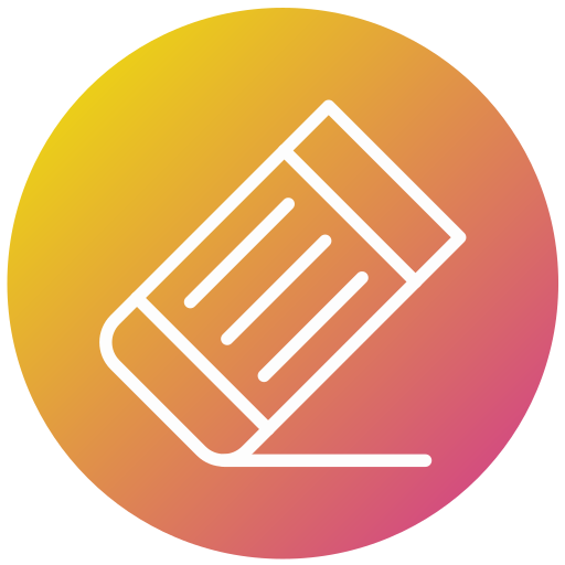 borrador icono gratis