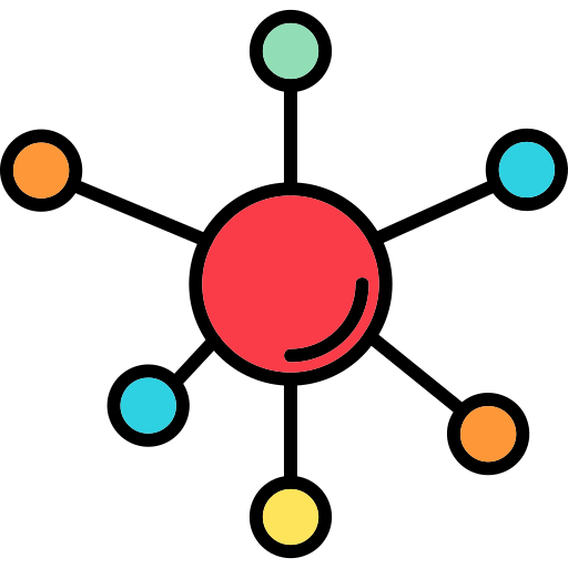 Group Generic Color Lineal-color Icon