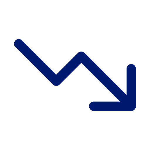 tendencia icono gratis